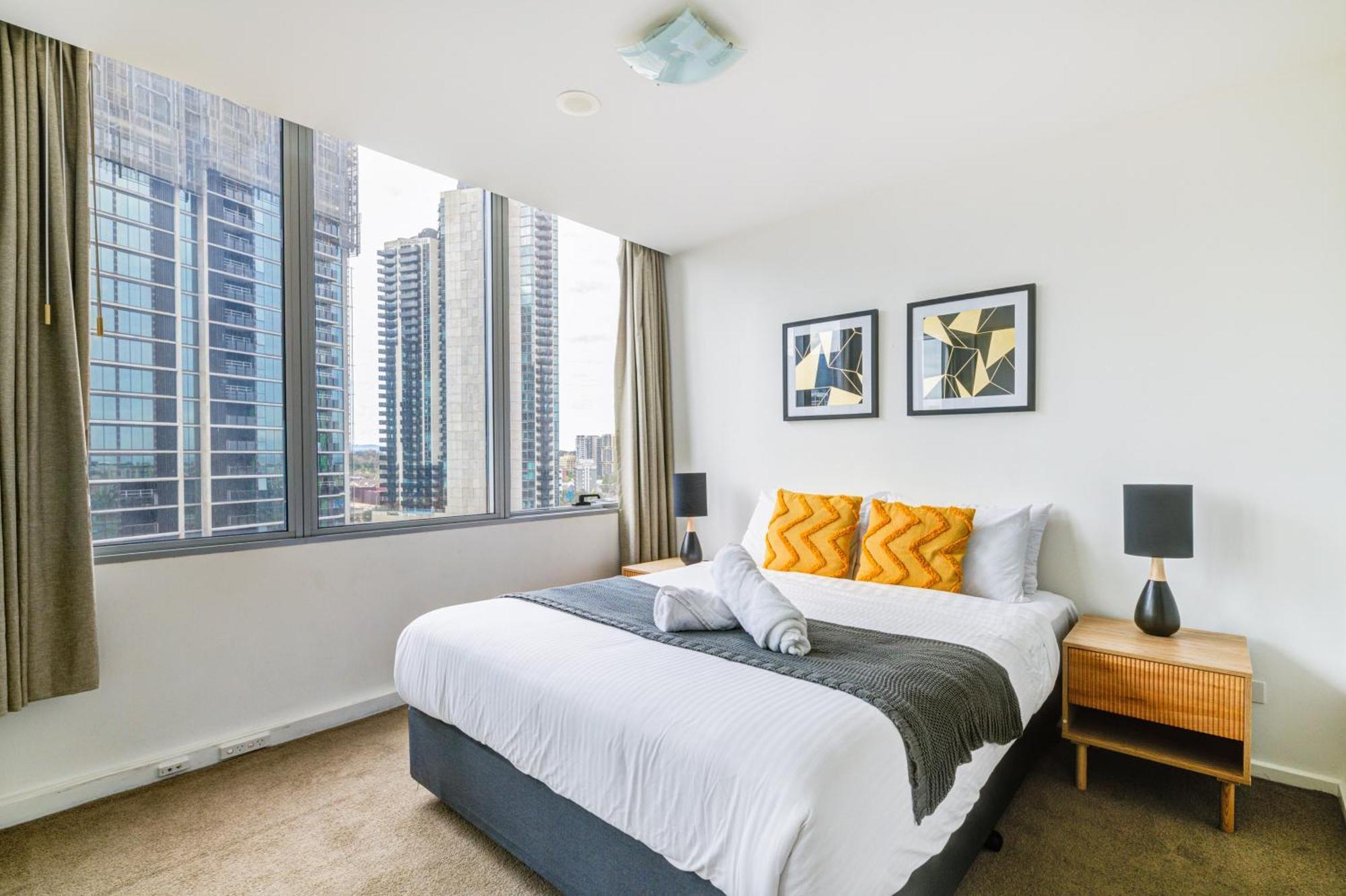 Mega Style Apartments Mainpoint Melbourne Quarto foto