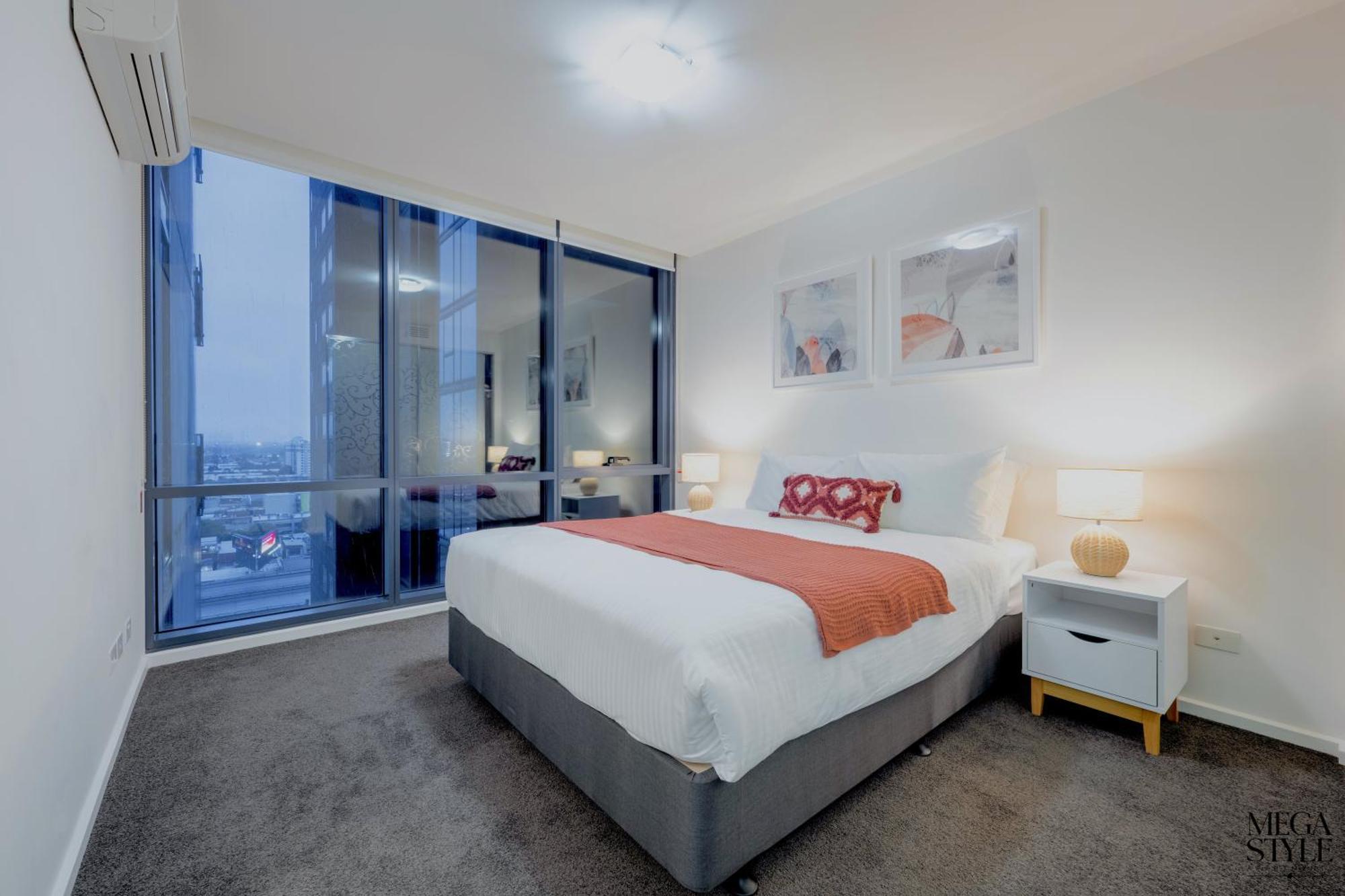 Mega Style Apartments Mainpoint Melbourne Quarto foto