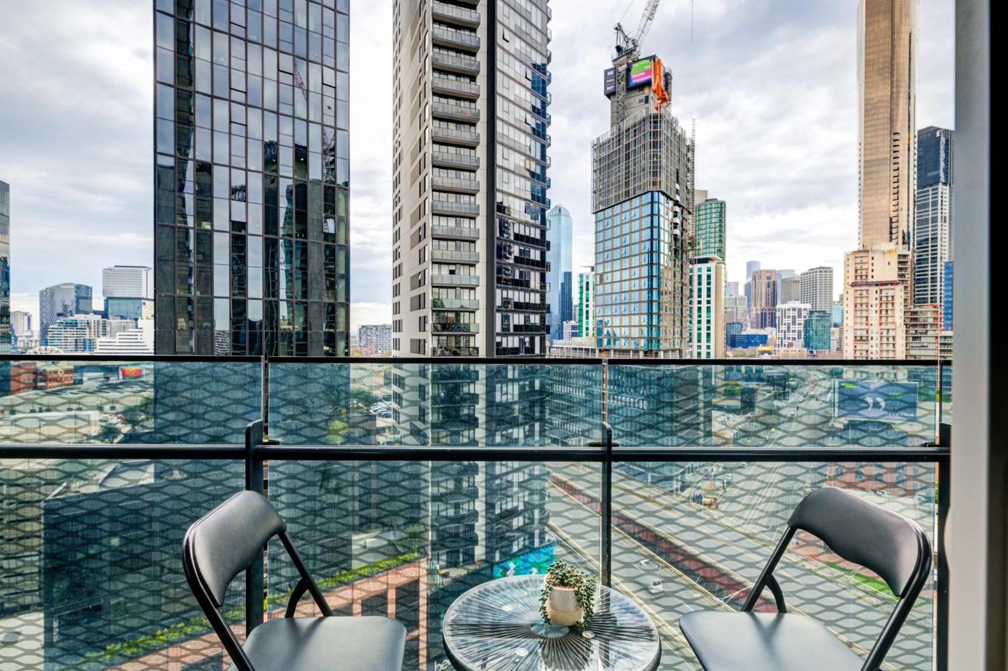 Mega Style Apartments Mainpoint Melbourne Quarto foto