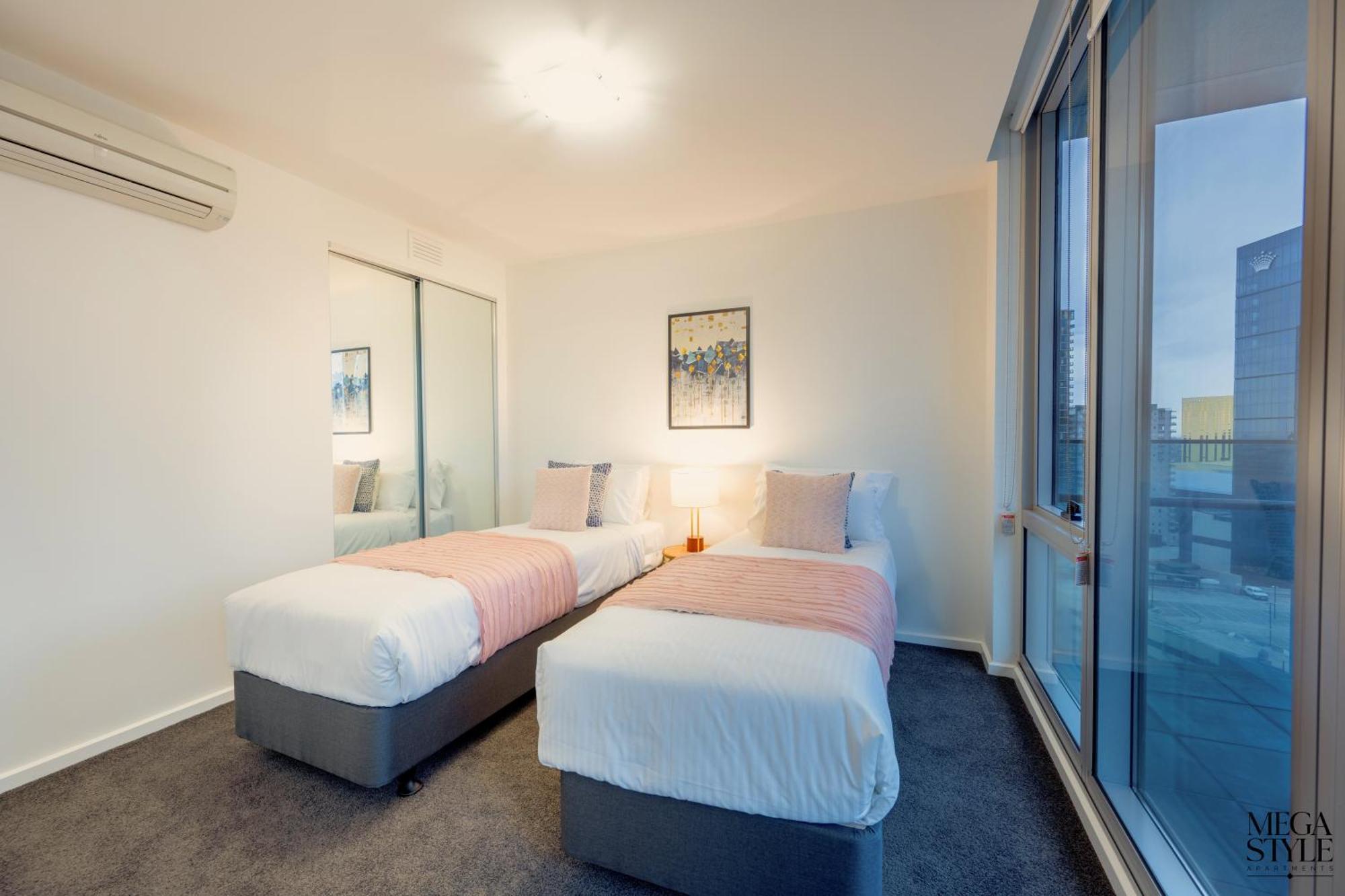 Mega Style Apartments Mainpoint Melbourne Quarto foto