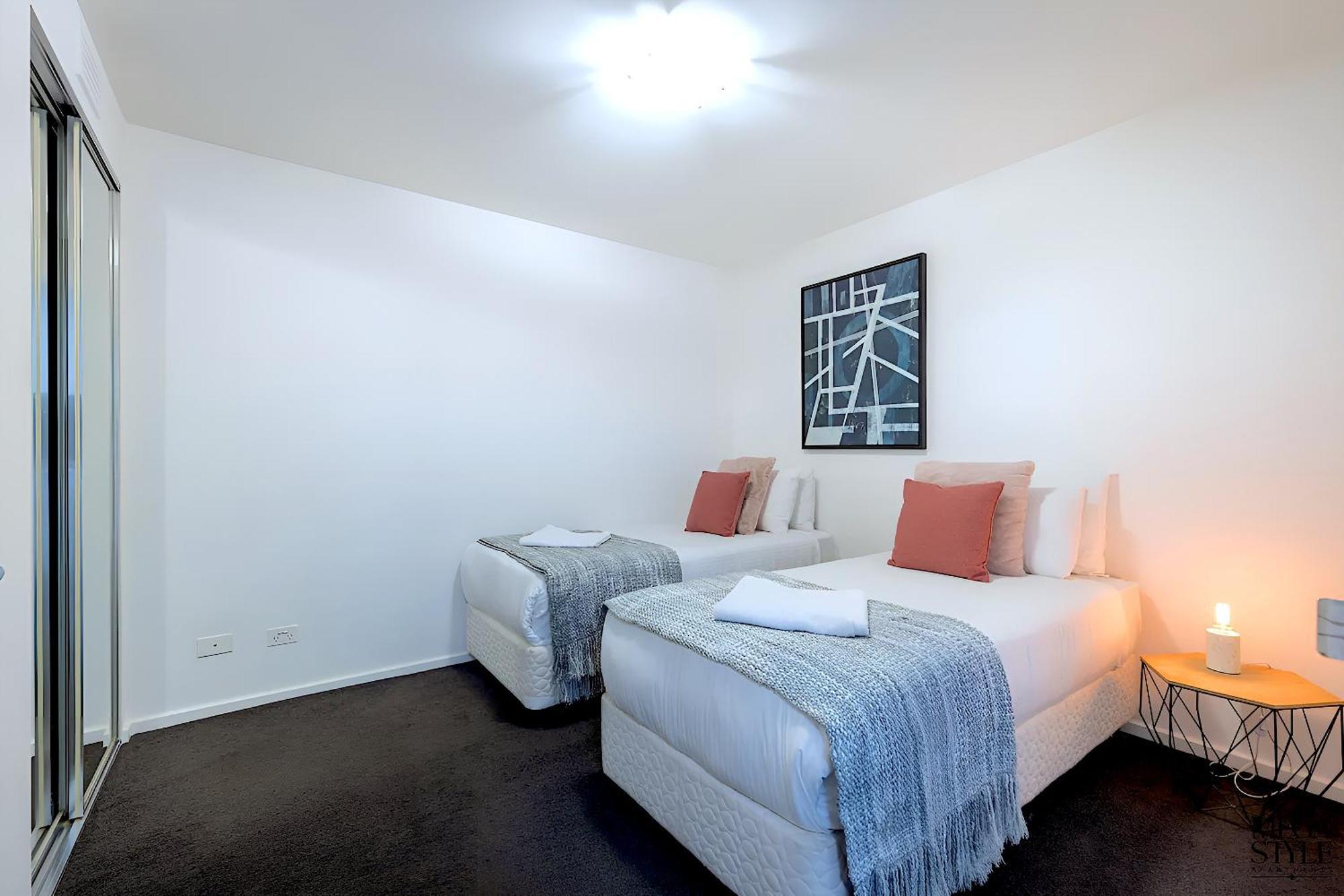 Mega Style Apartments Mainpoint Melbourne Quarto foto