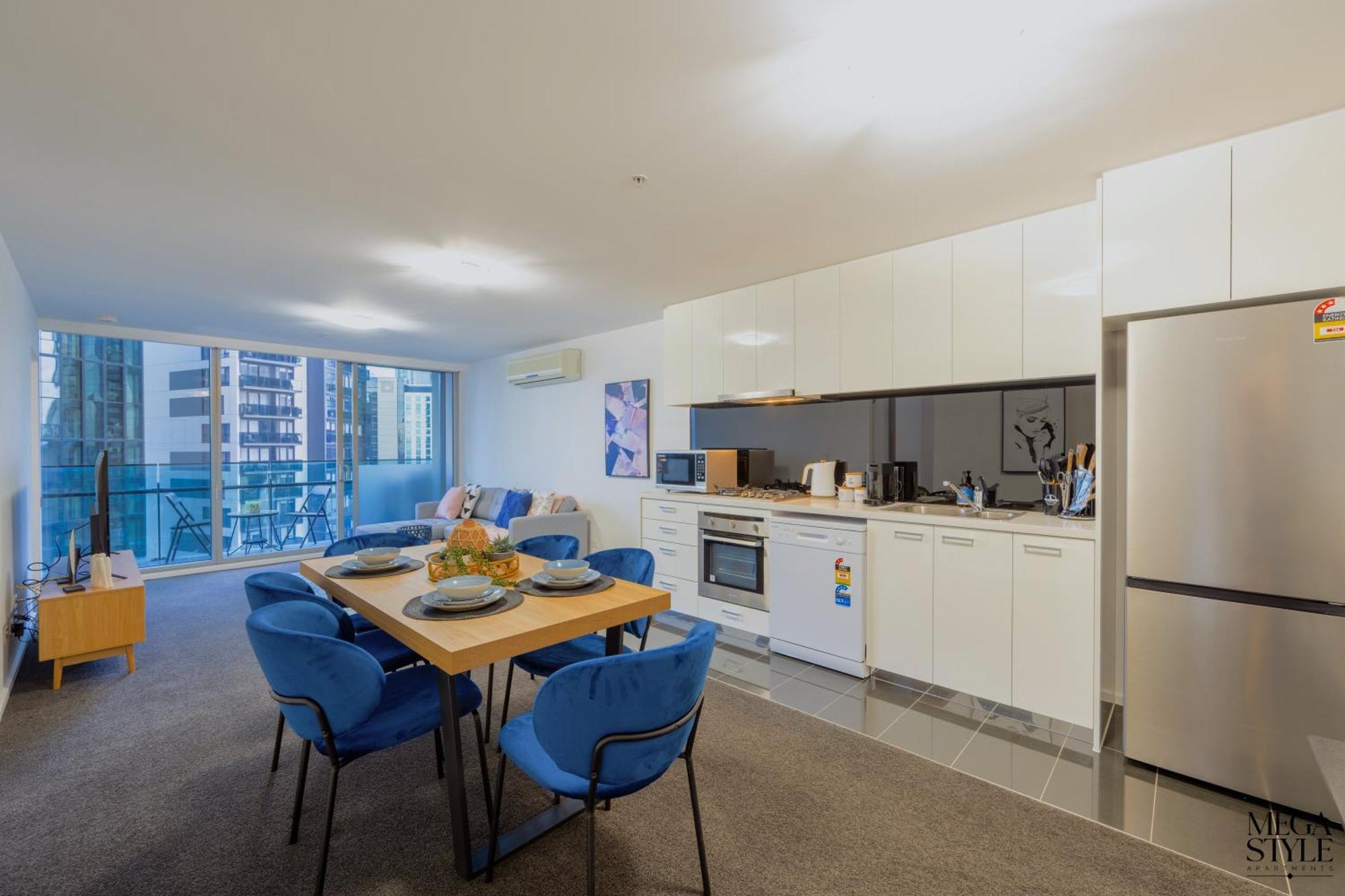 Mega Style Apartments Mainpoint Melbourne Quarto foto